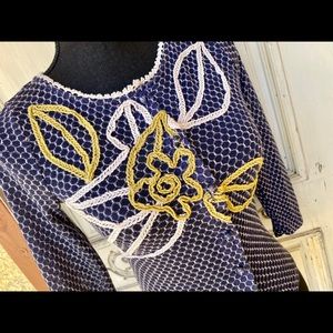 Vintage Flower Blouse